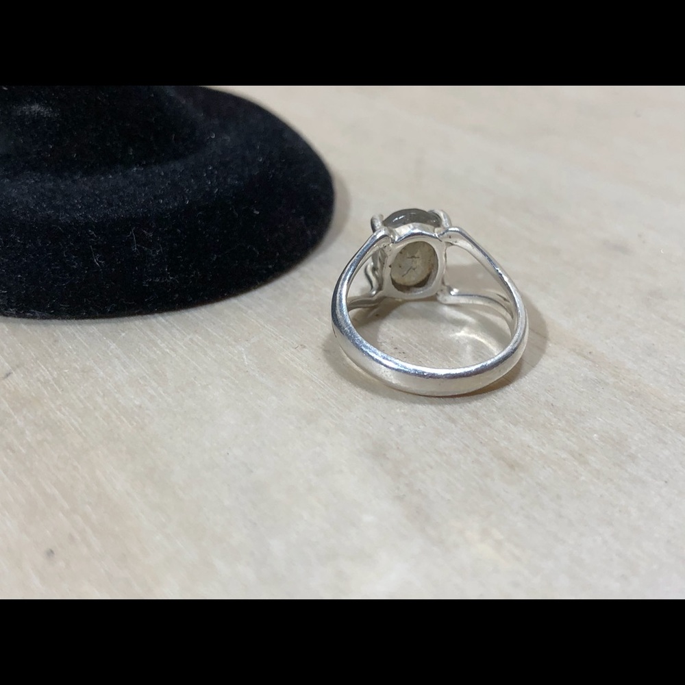 Labradorite Solid Sterling Statement Ring - image 7